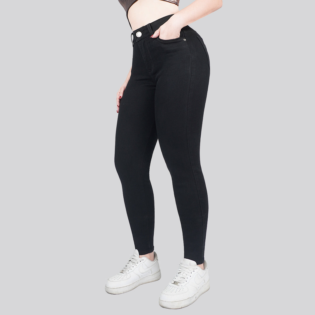Jeans Skinny Tiro Alto 25262