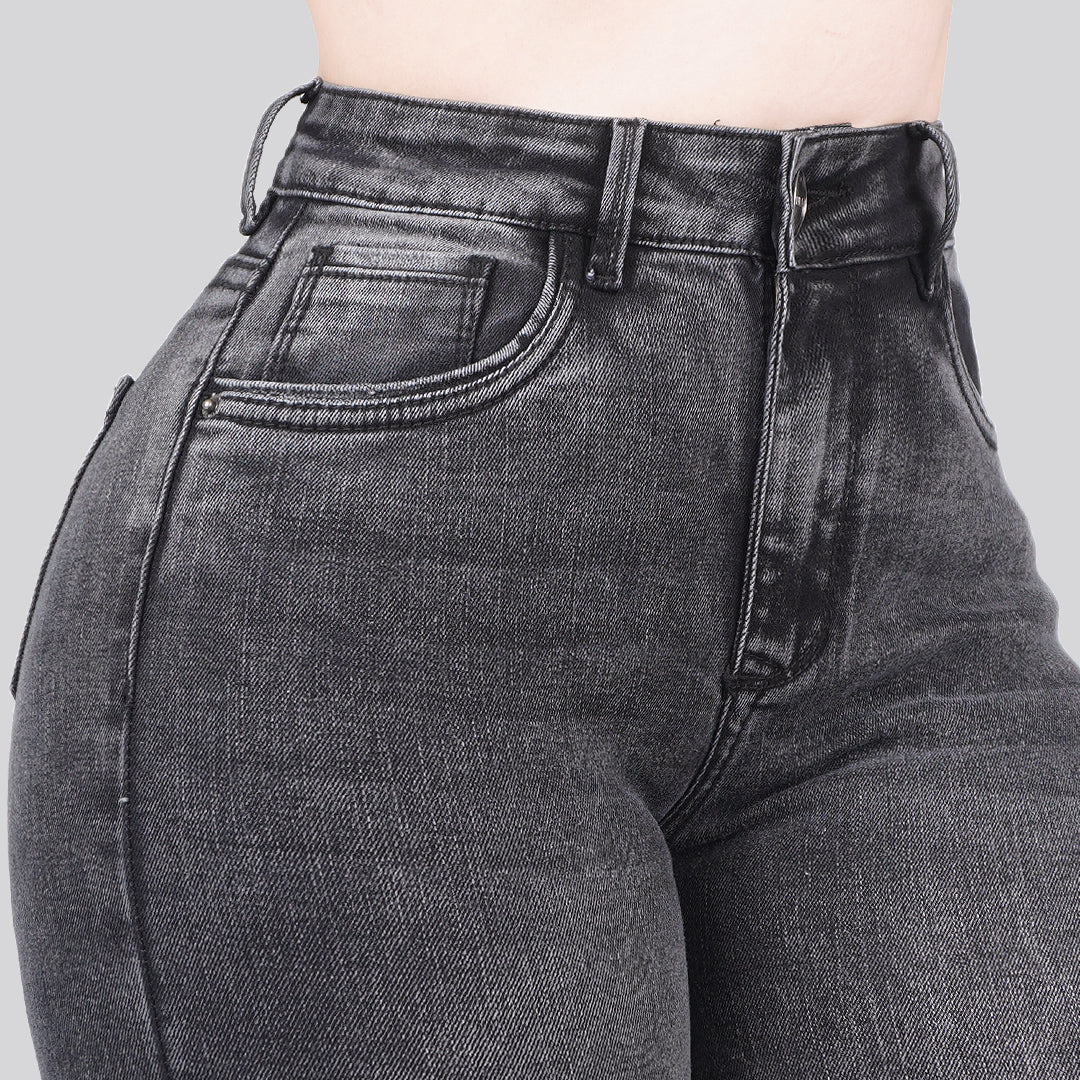 Jeans Skinny Tiro Alto 25263