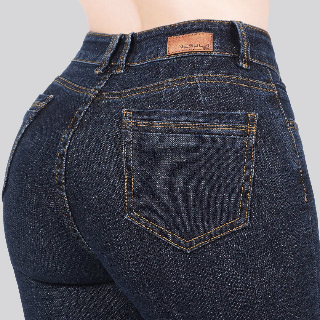 Jeans Skinny Tiro Alto 25270