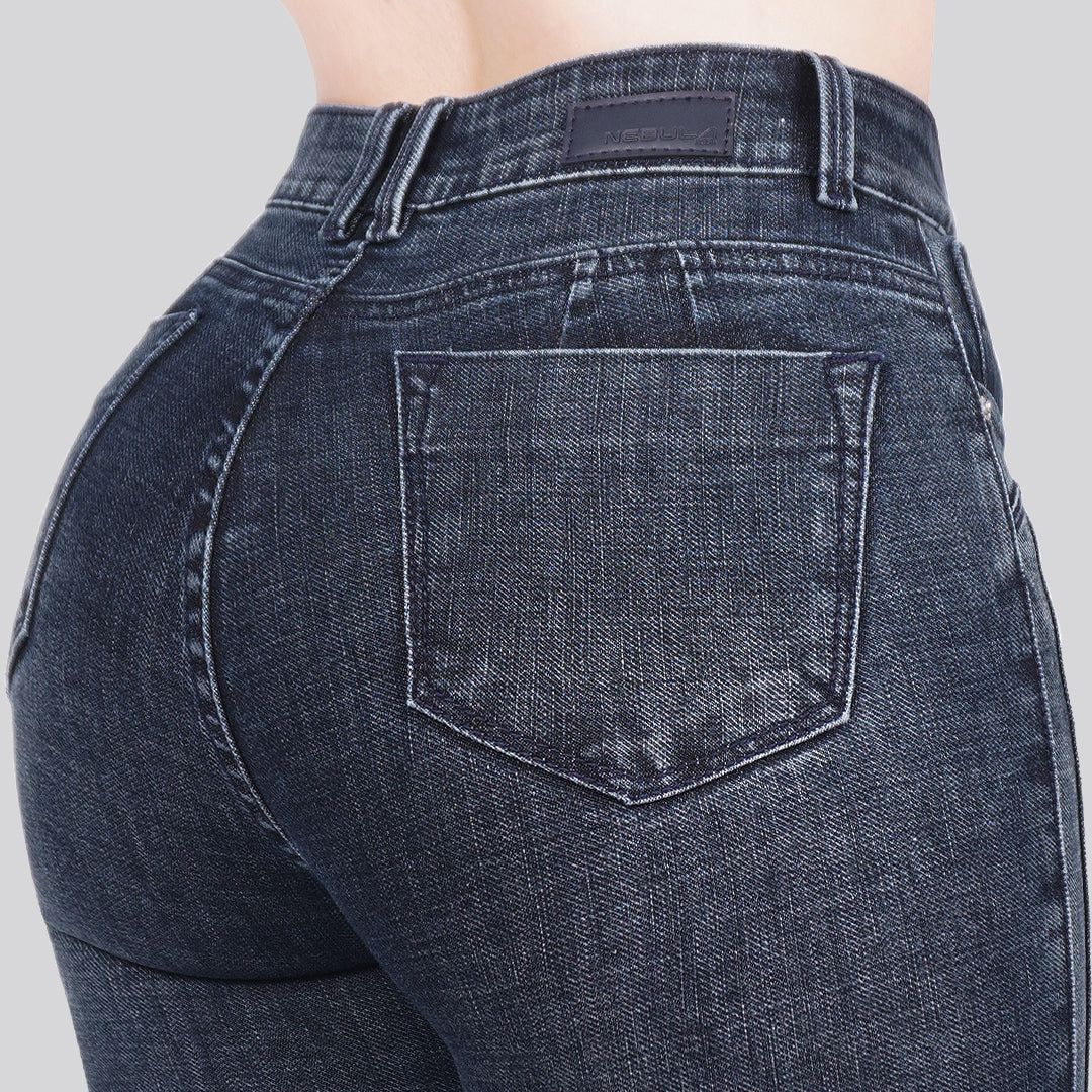 Jeans Skinny Tiro Alto 25272