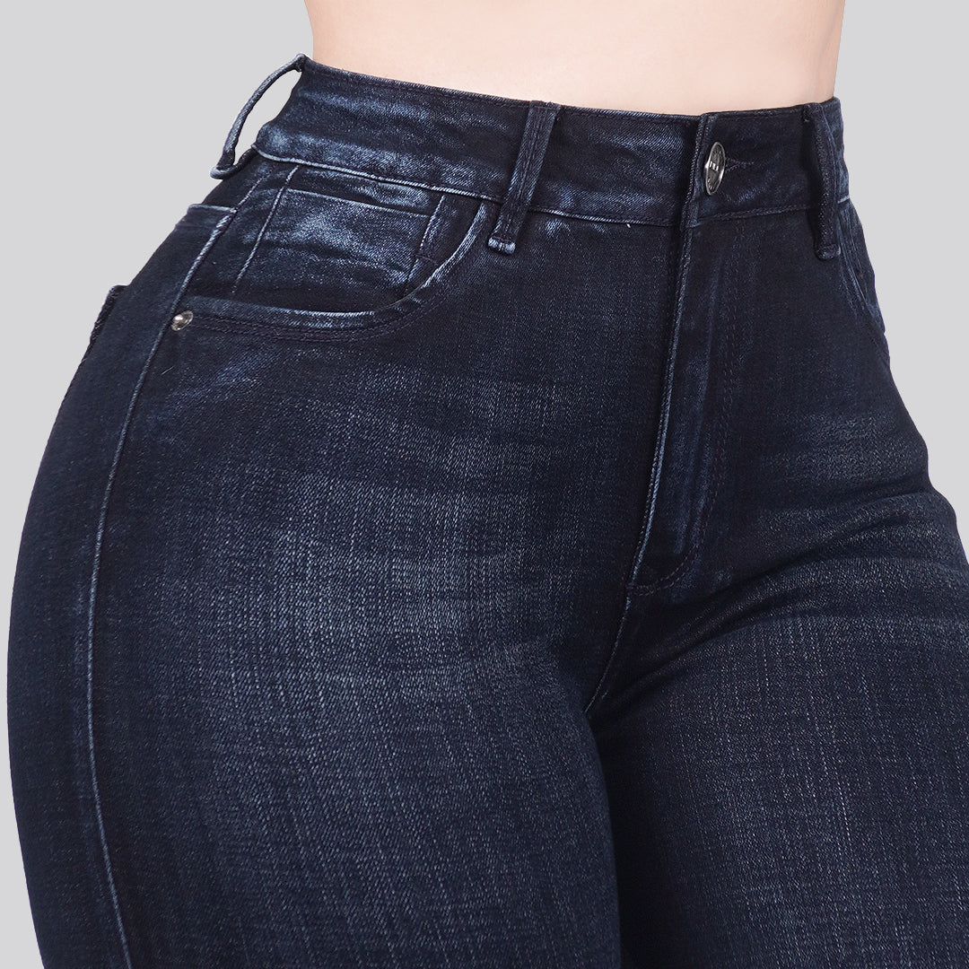 Jeans Skinny Tiro Alto 25291