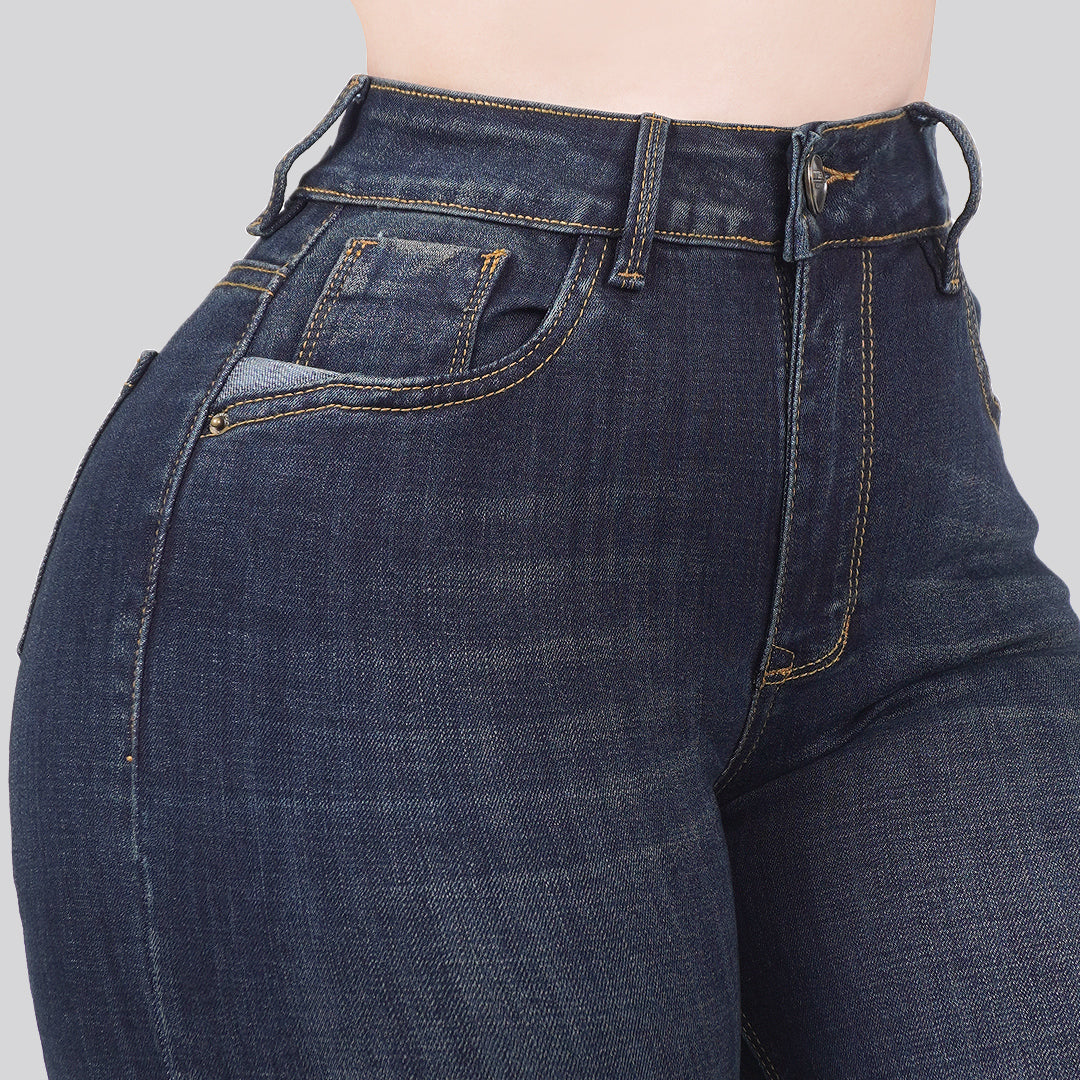 Jeans Skinny Tiro Alto 25293