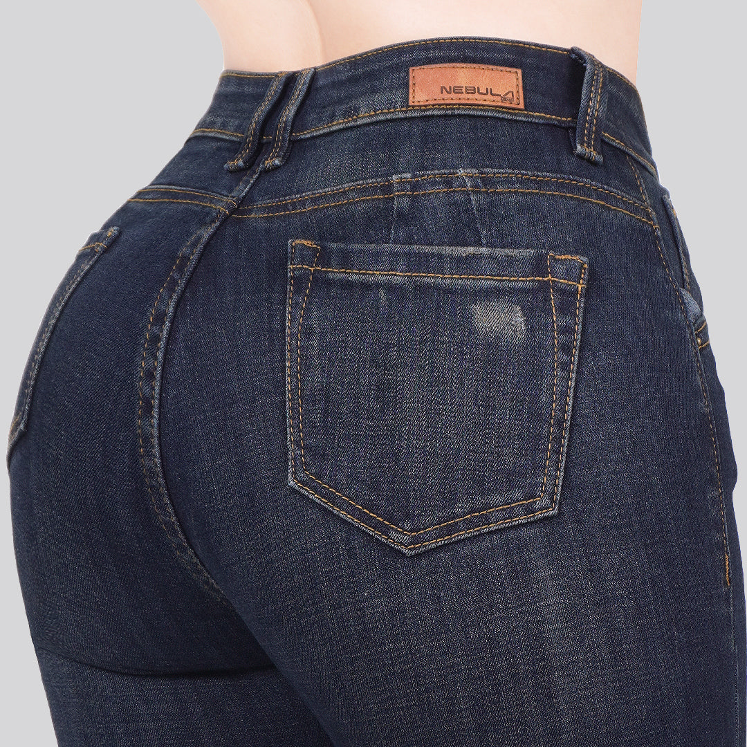 Jeans Skinny Tiro Alto 25293