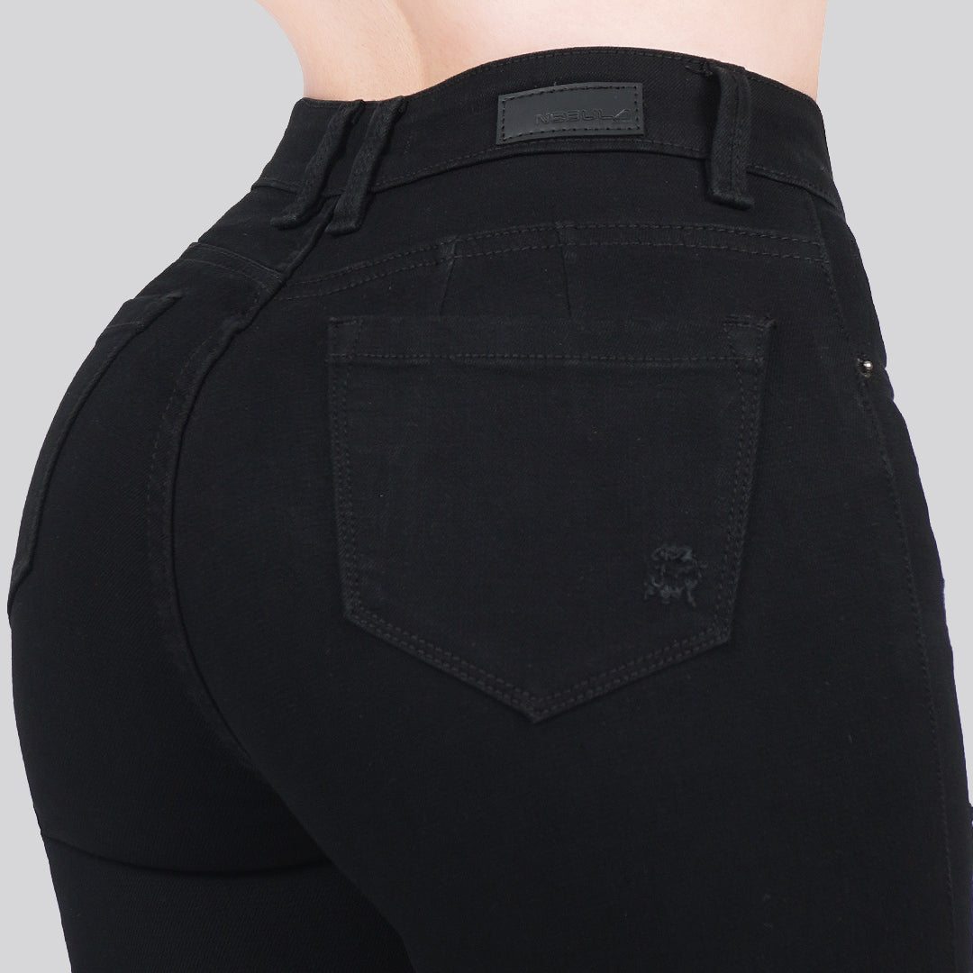 Jeans Skinny Tiro Alto 25301