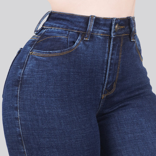 Jeans Skinny Tiro Alto 25318