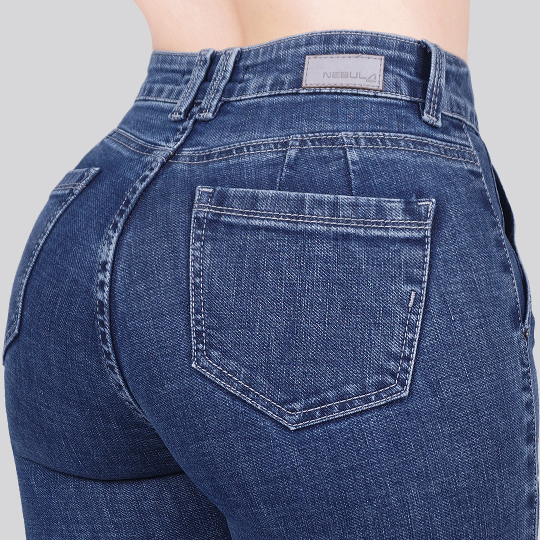 Jeans Skinny Bota Ancha 27124