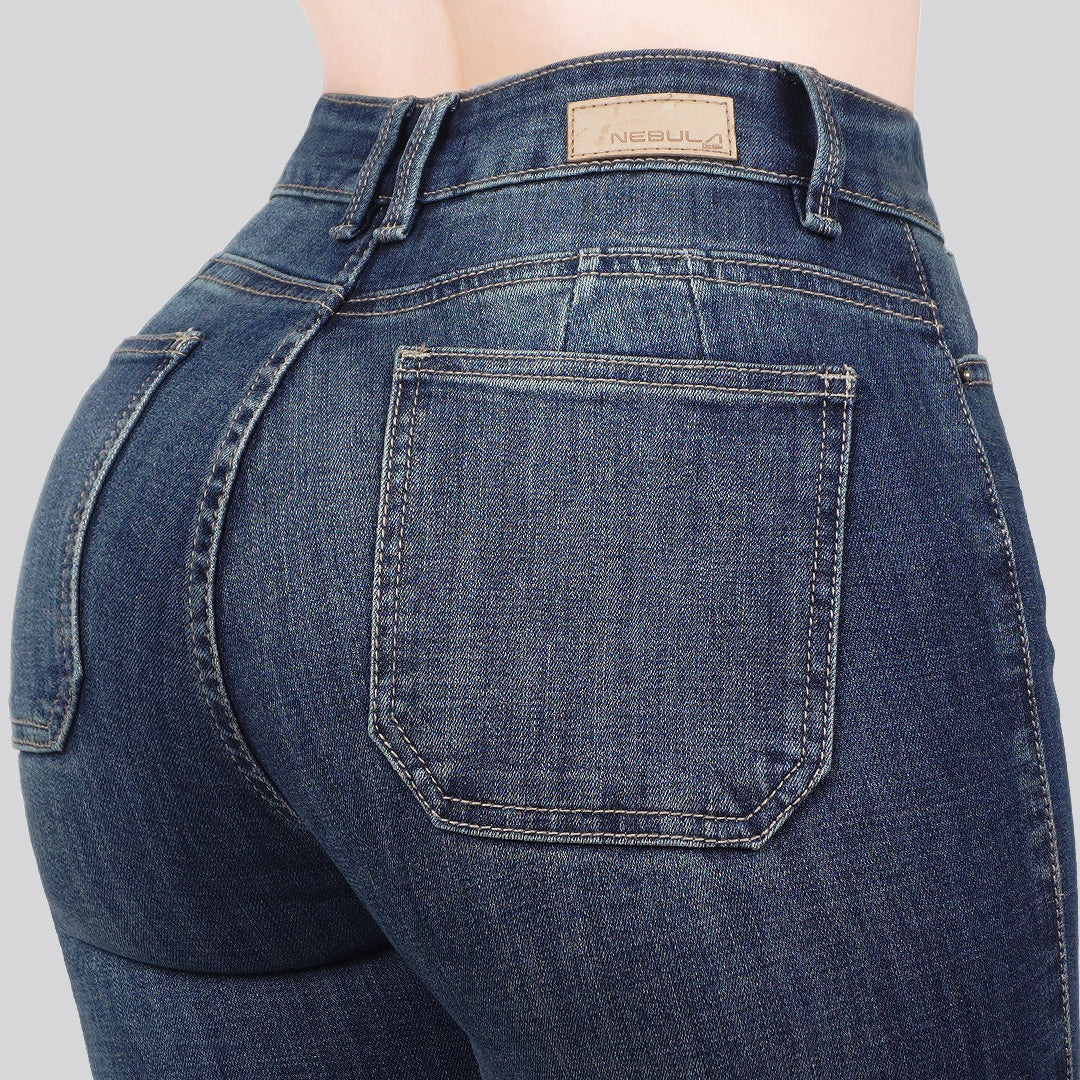 Jeans Skinny Bota Ancha 27131