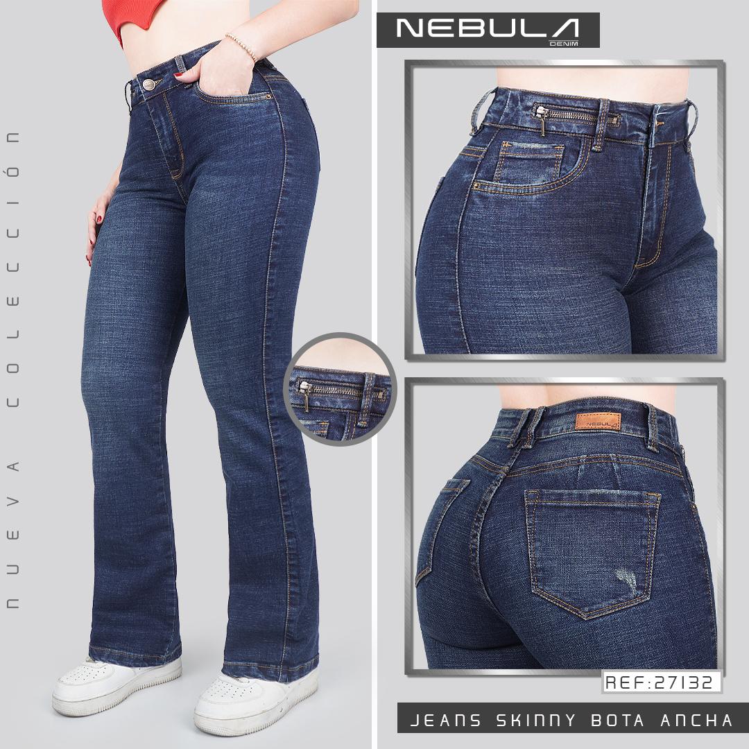 Jeans Skinny Bota Ancha 27132
