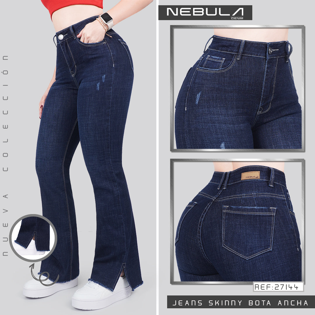 Jeans Skinny Bota Ancha 27144