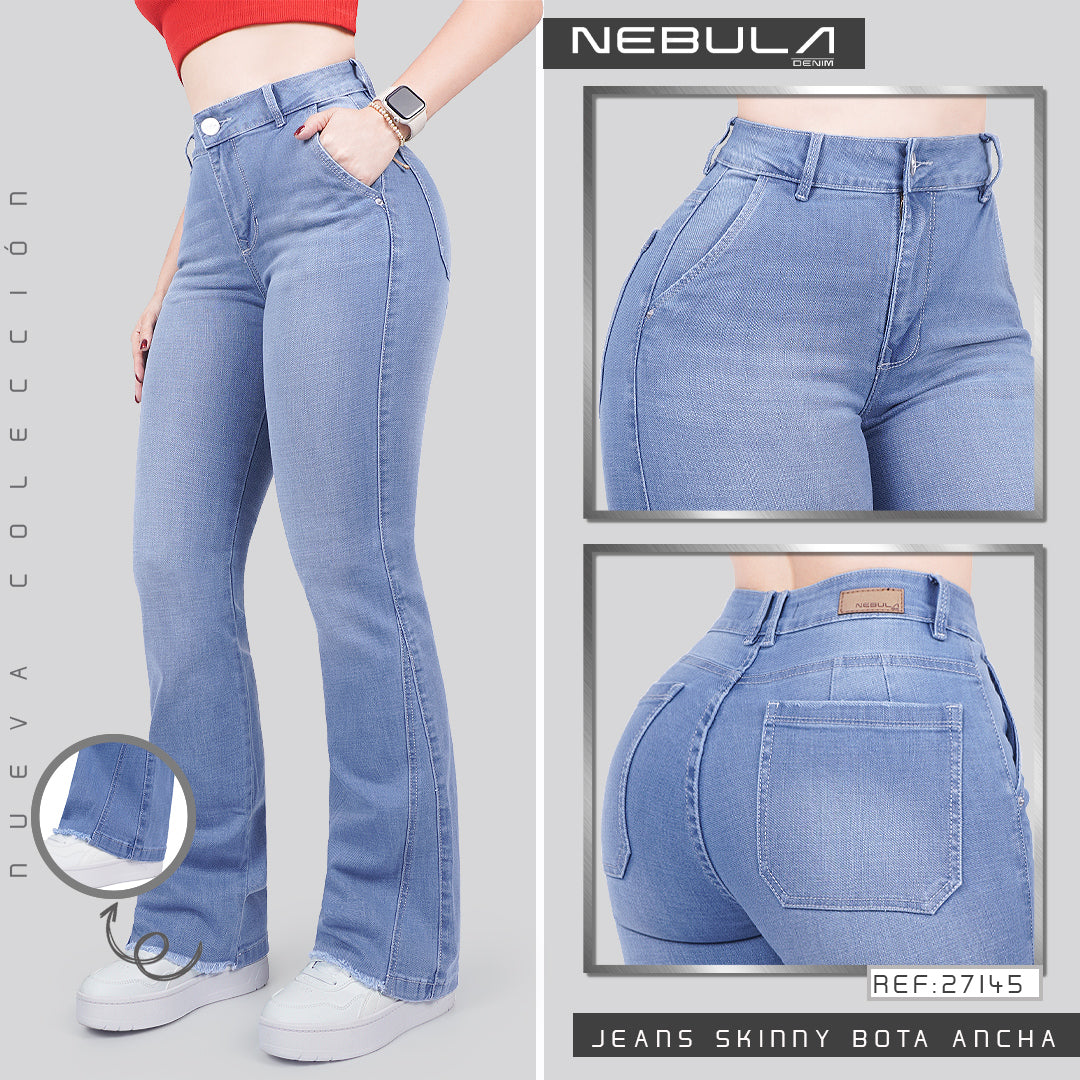 Jeans Skinny Bota Ancha 27145