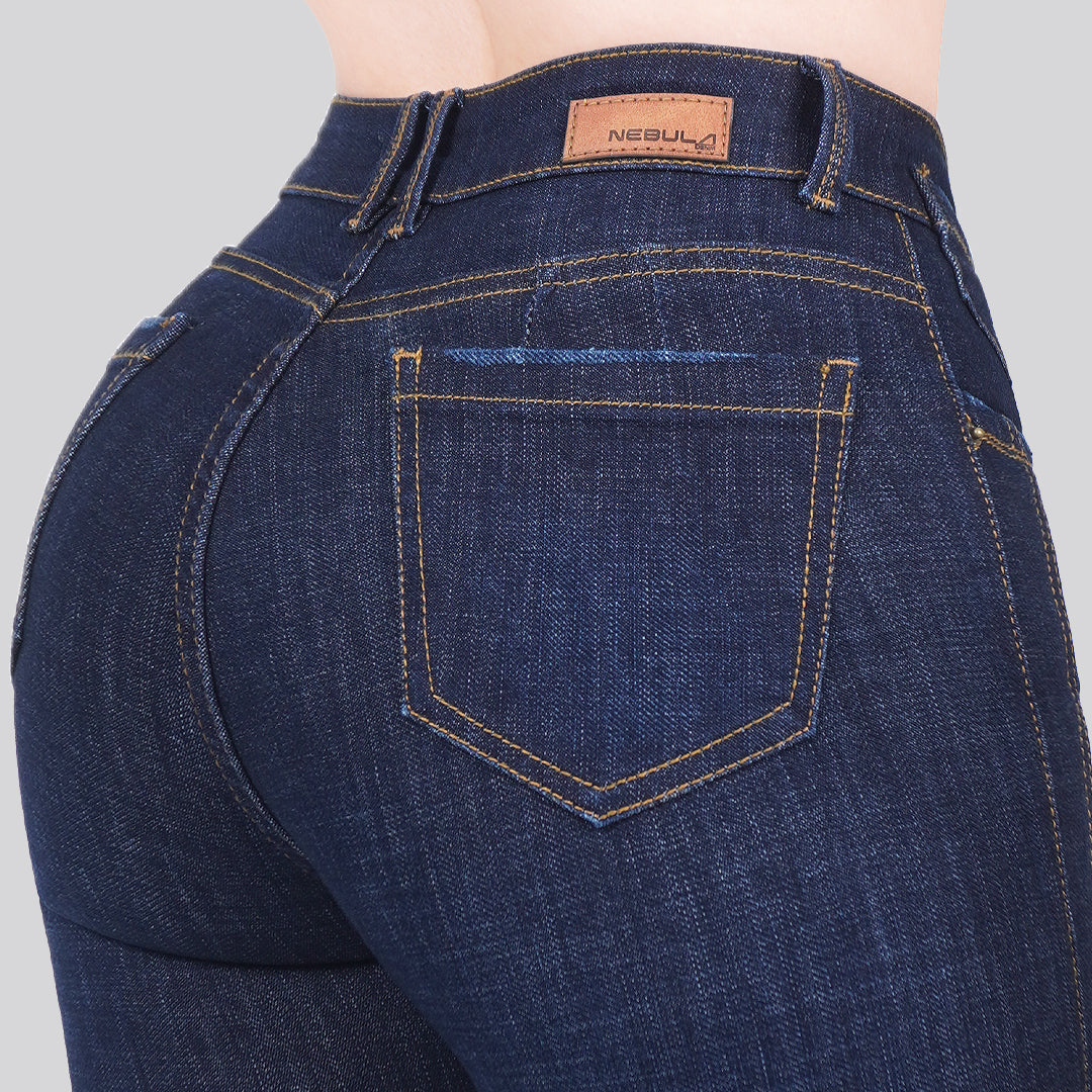 Jeans Skinny Bota Ancha 27146