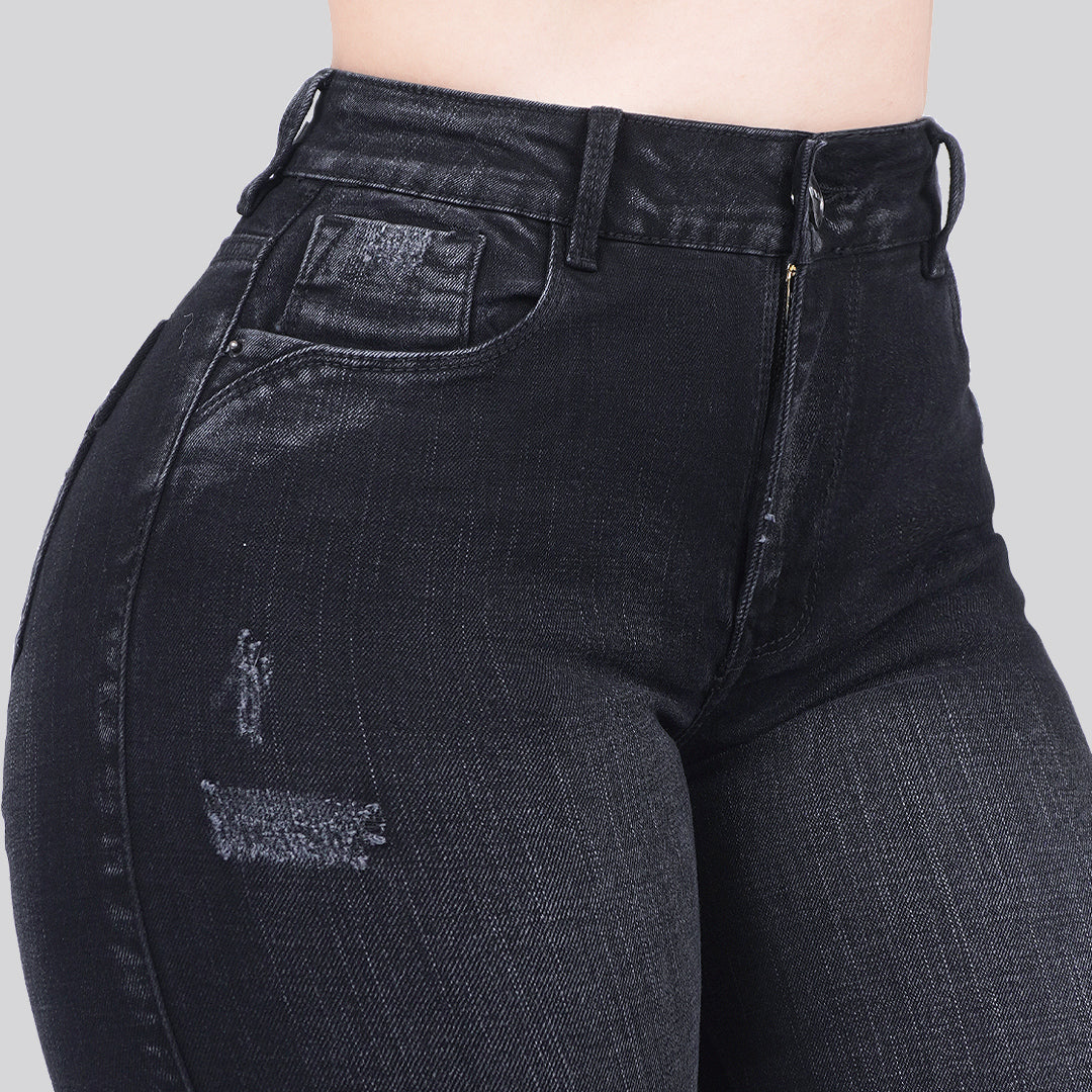 Jeans Skinny Bota Ancha 27149