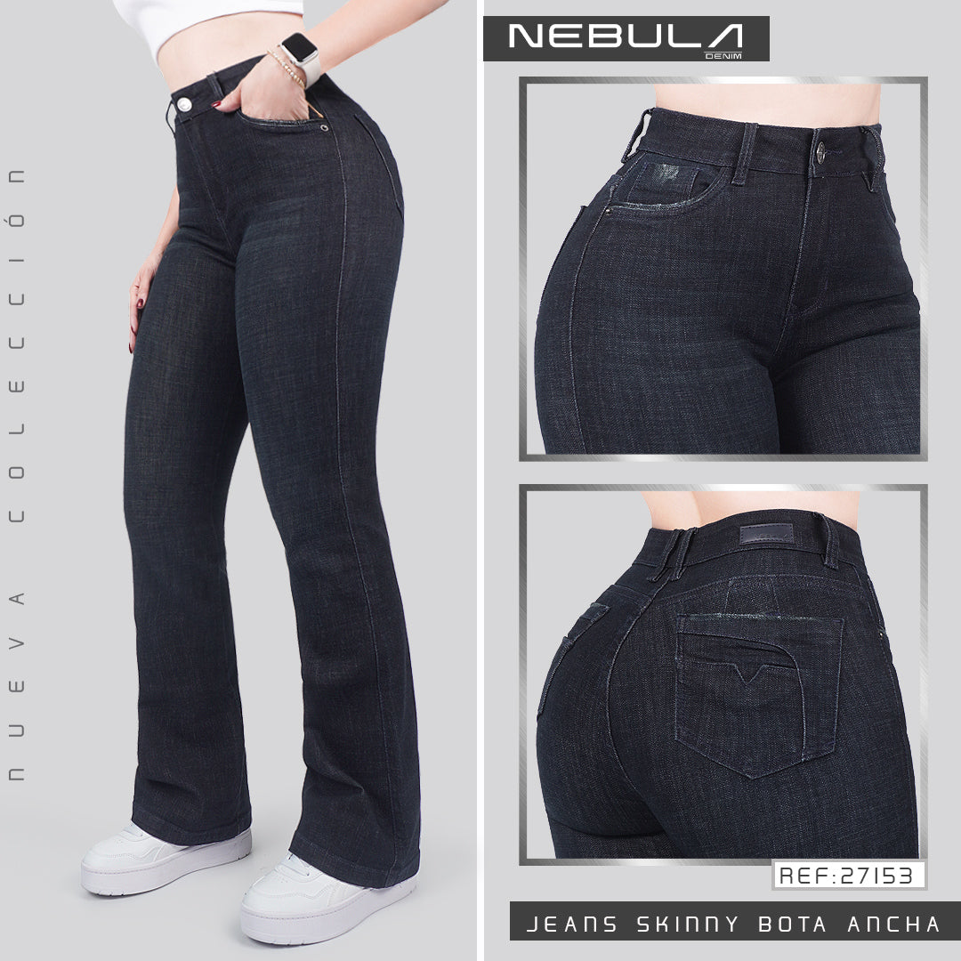 Jeans Skinny Bota Ancha 27153