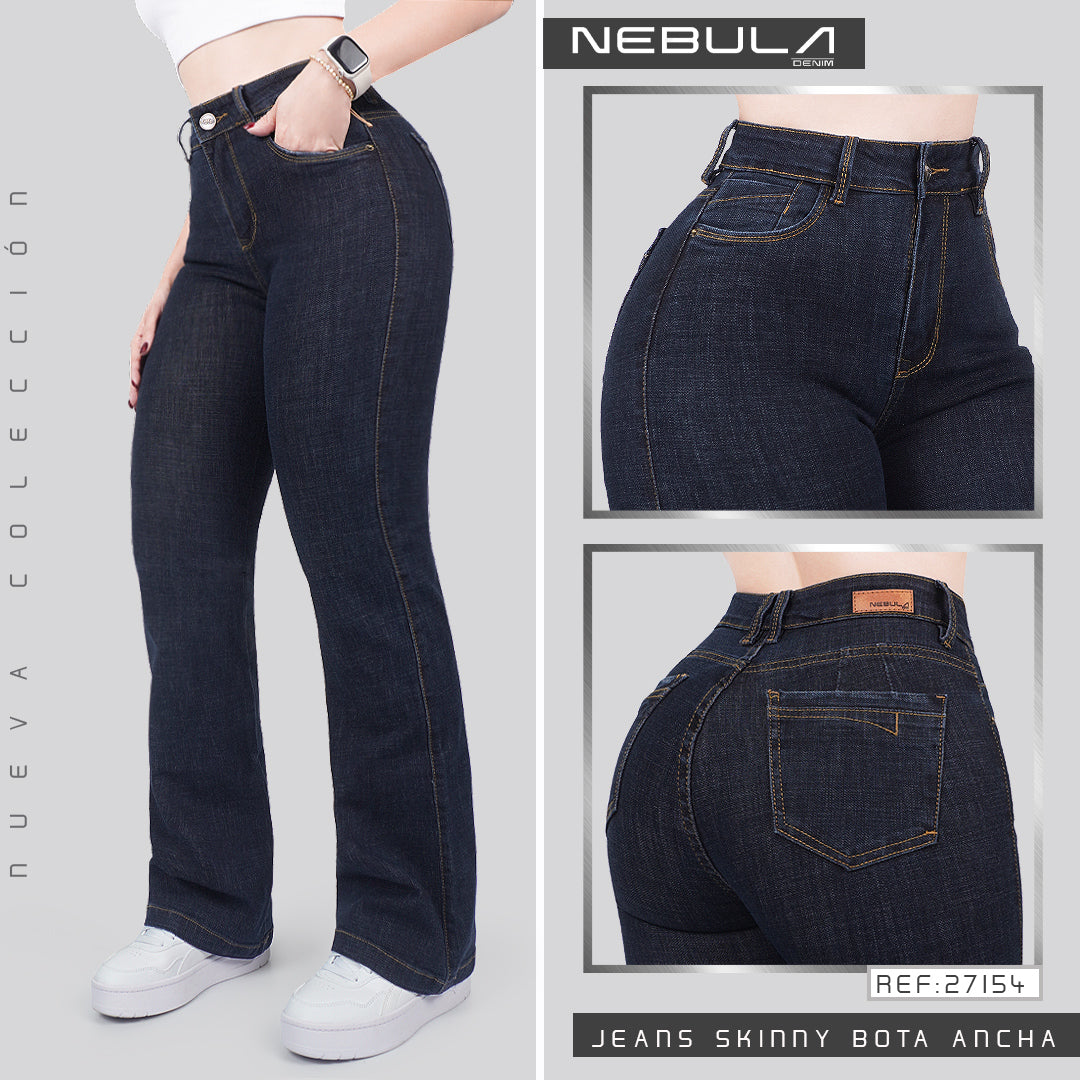 Jeans Skinny Bota Ancha 27154