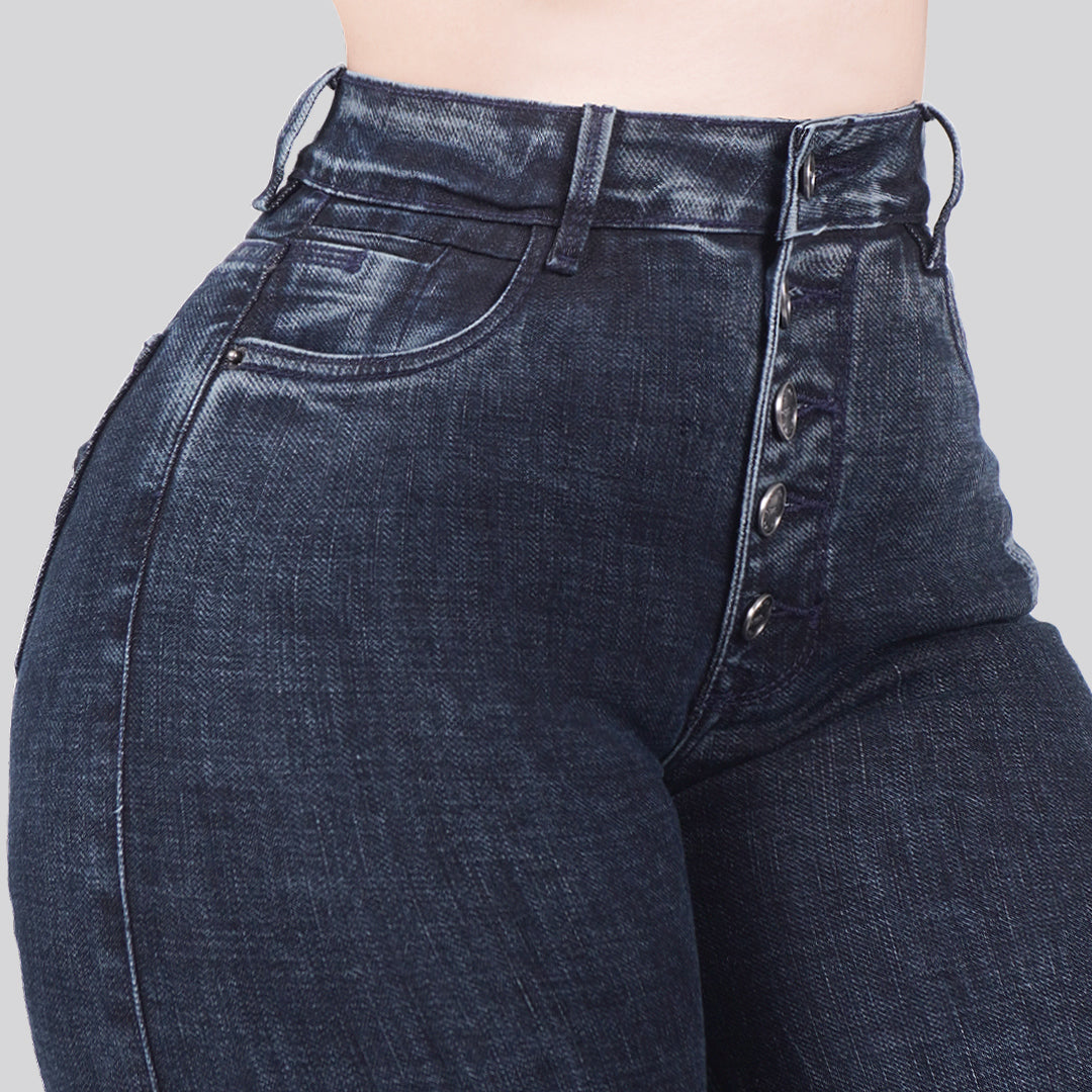 Jeans Skinny Bota Ancha 27155