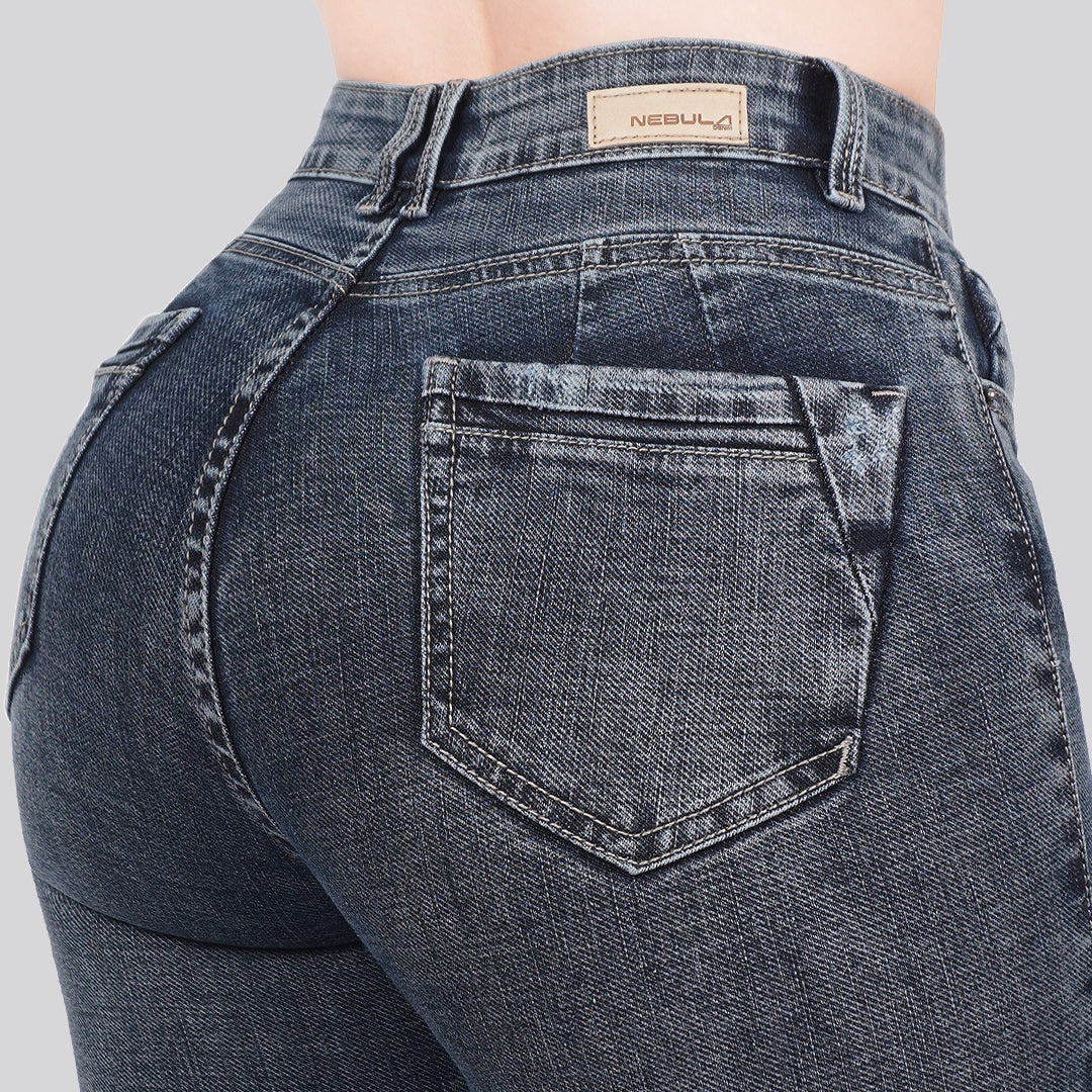 Jeans Skinny Bota Ancha 27156