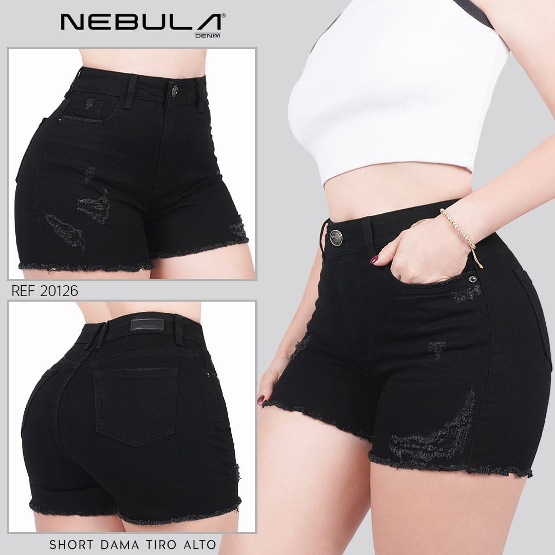SHORT DAMA TIRO ALTO 20126
