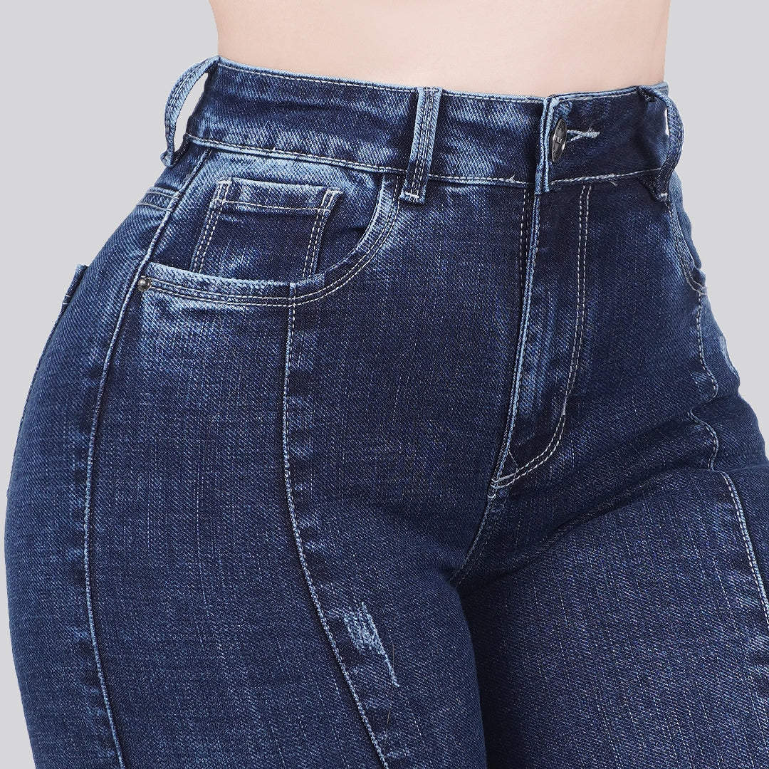 Jeans Skinny Bota Ancha 27143