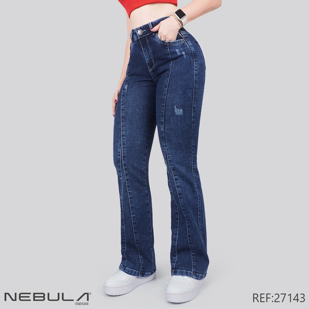 Jeans Skinny Bota Ancha 27143
