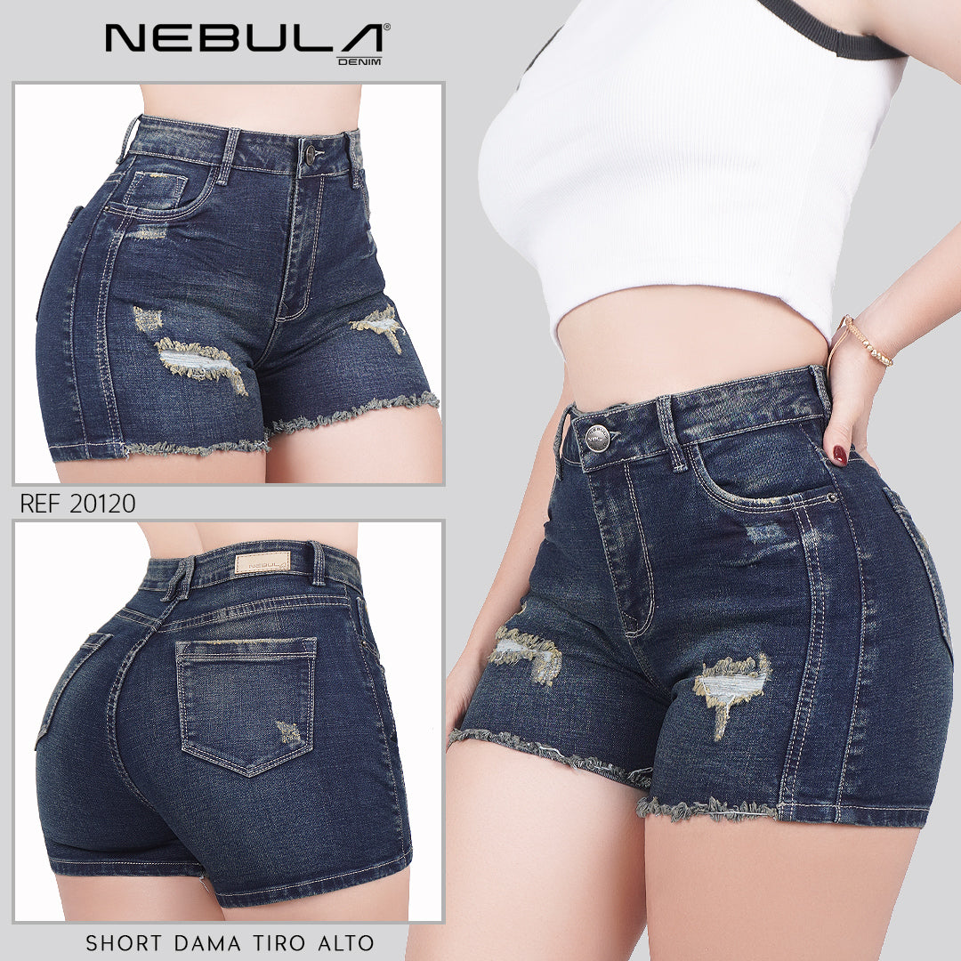 SHORT DAMA TIRO ALTO 20120