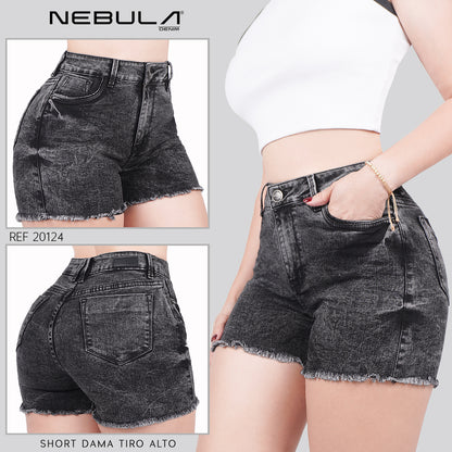 SHORT DAMA TIRO ALTO 20124