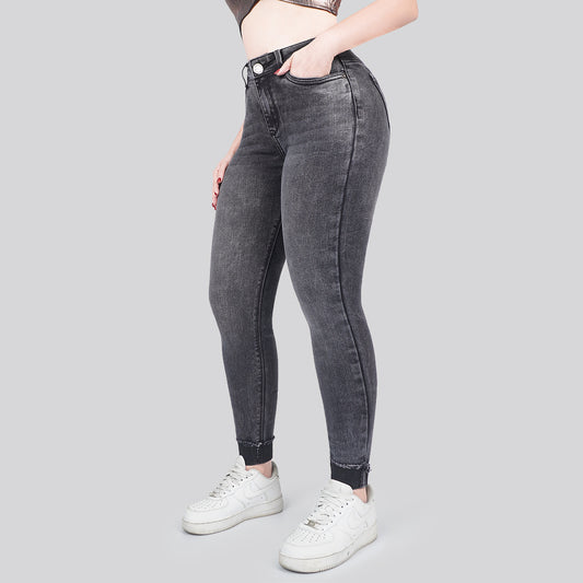 Jeans Skinny Tiro Alto 25263