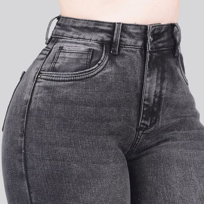 Jeans Skinny Tiro Alto 25263