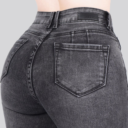 Jeans Skinny Tiro Alto 25263