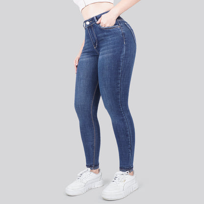 Jeans Skinny Tiro Alto 25266