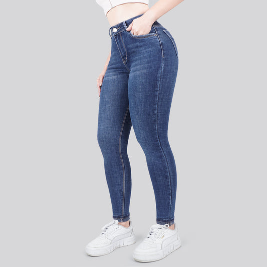 Jeans Skinny Tiro Alto 25266