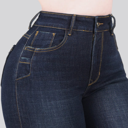 Jeans Skinny Tiro Alto 25267