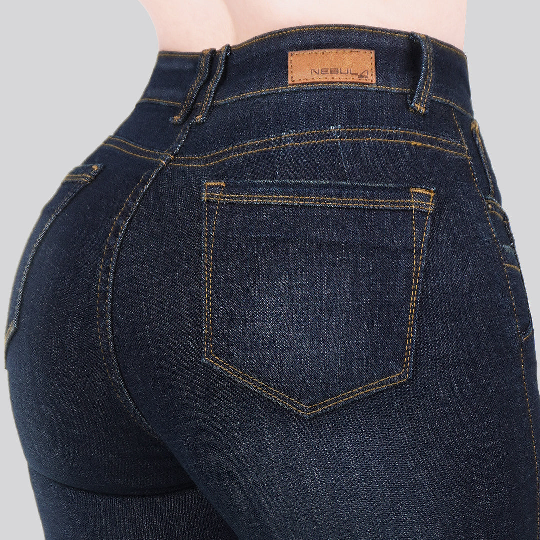 Jeans Skinny Tiro Alto 25267