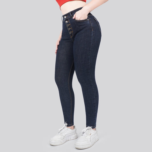 Jeans Skinny Tiro Alto 25270