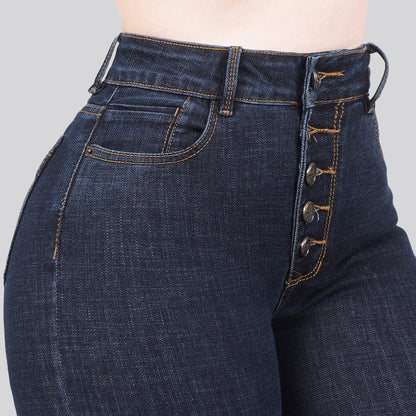 Jeans Skinny Tiro Alto 25270