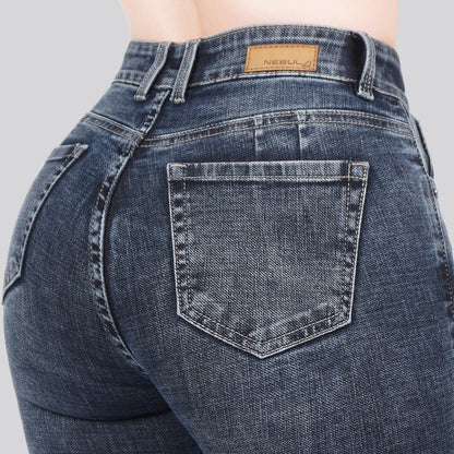 Jeans Skinny Tiro Alto 25276
