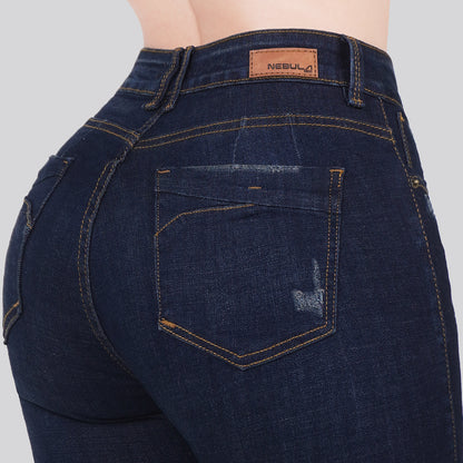 Jeans Skinny Tiro Alto 25277