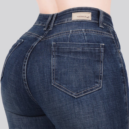 Jeans Skinny Tiro Alto 25285