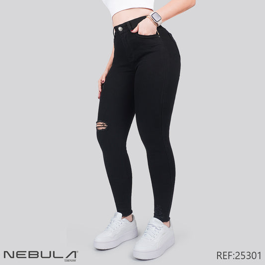 Jeans Skinny Tiro Alto 25301
