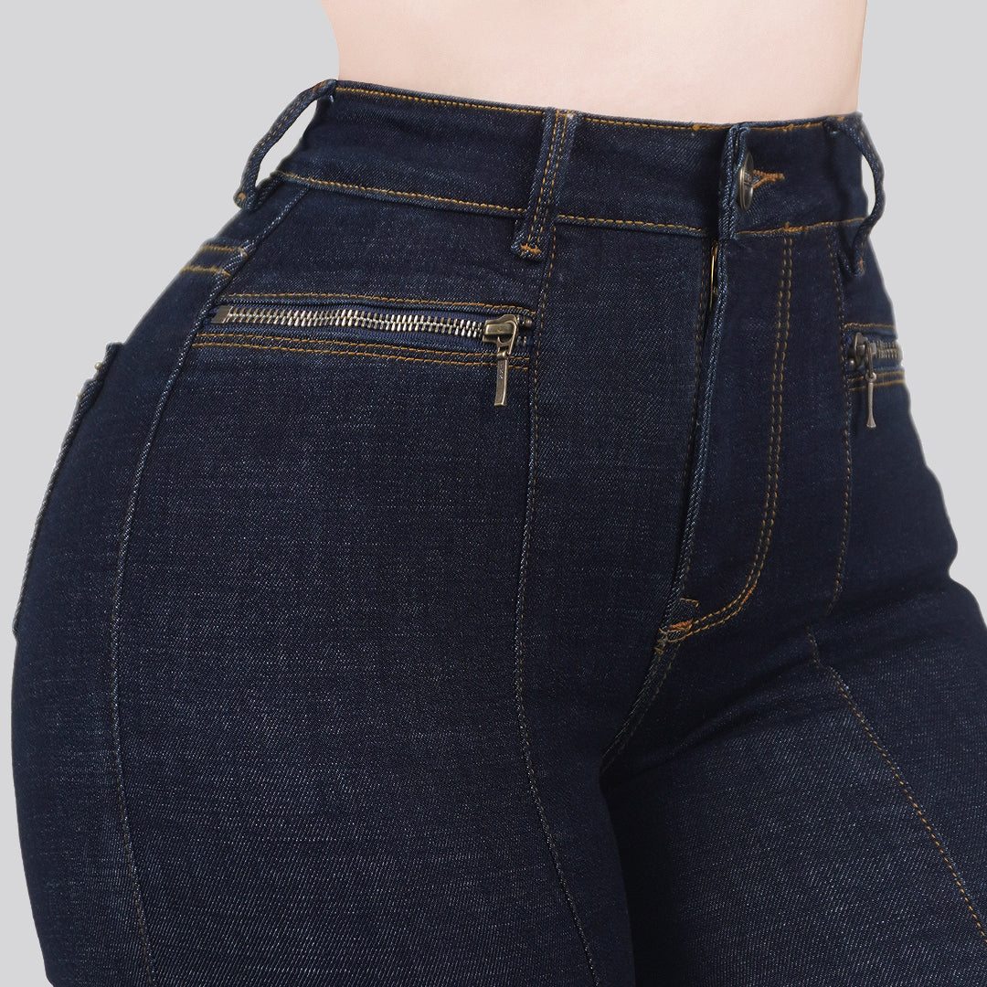 Jeans Skinny Tiro Alto 25302