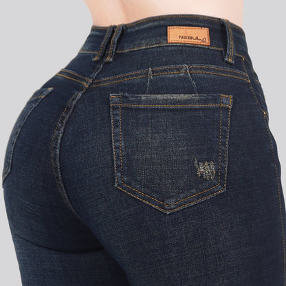 Jeans Skinny Tiro Alto 25303