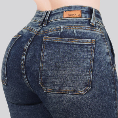 Jeans Skinny Tiro Alto 25306