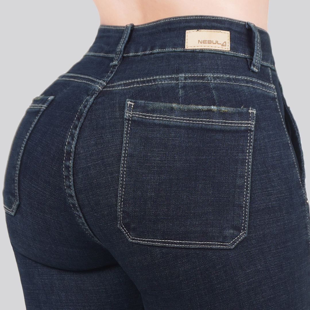 Jeans Skinny Tiro Alto 25307