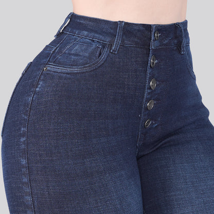 Jeans Skinny Tiro Alto 25309