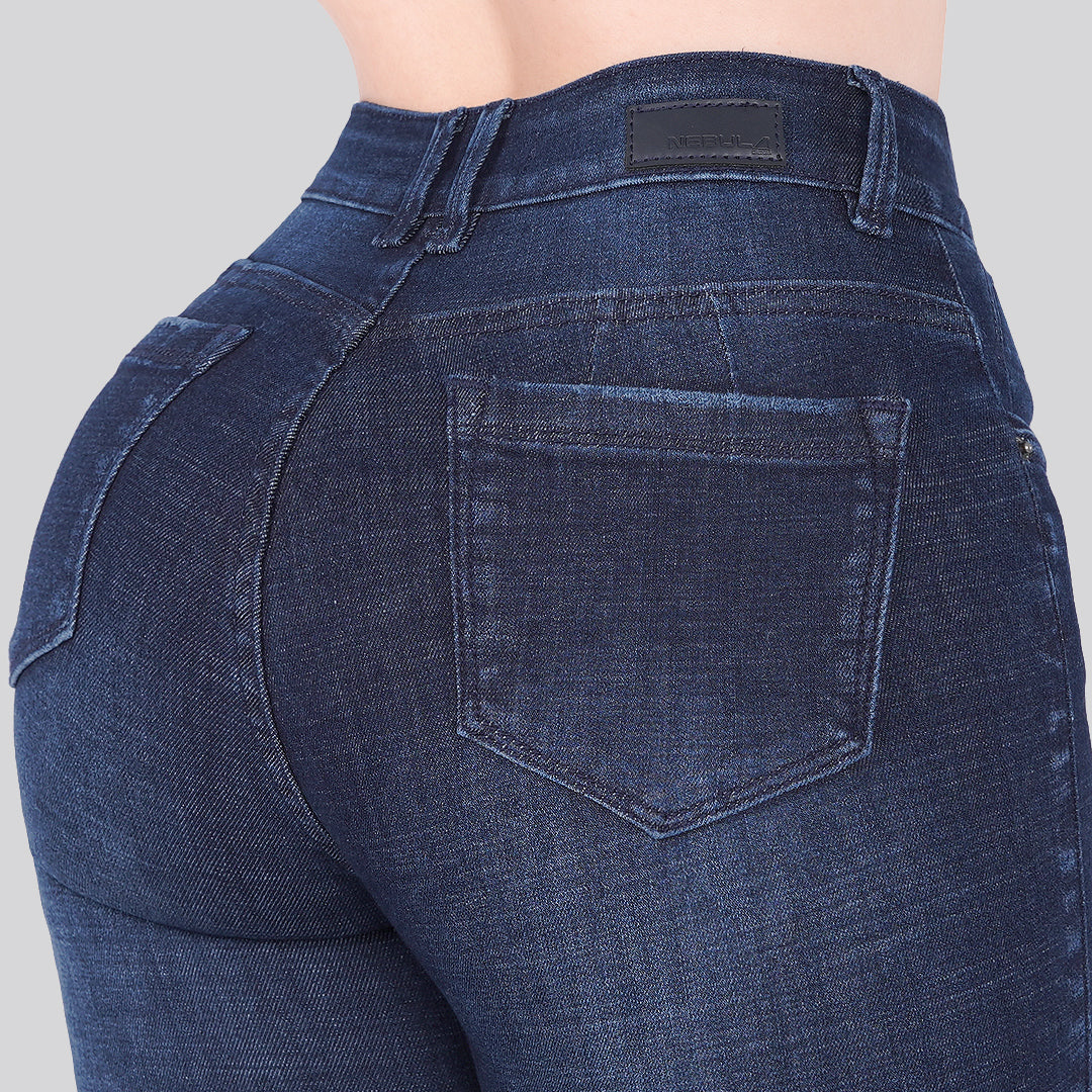 Jeans Skinny Tiro Alto 25309