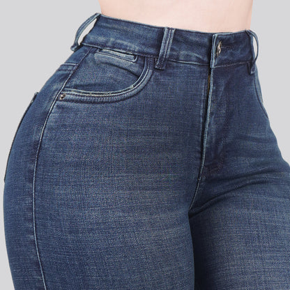 Jeans Skinny Tiro Alto 25313