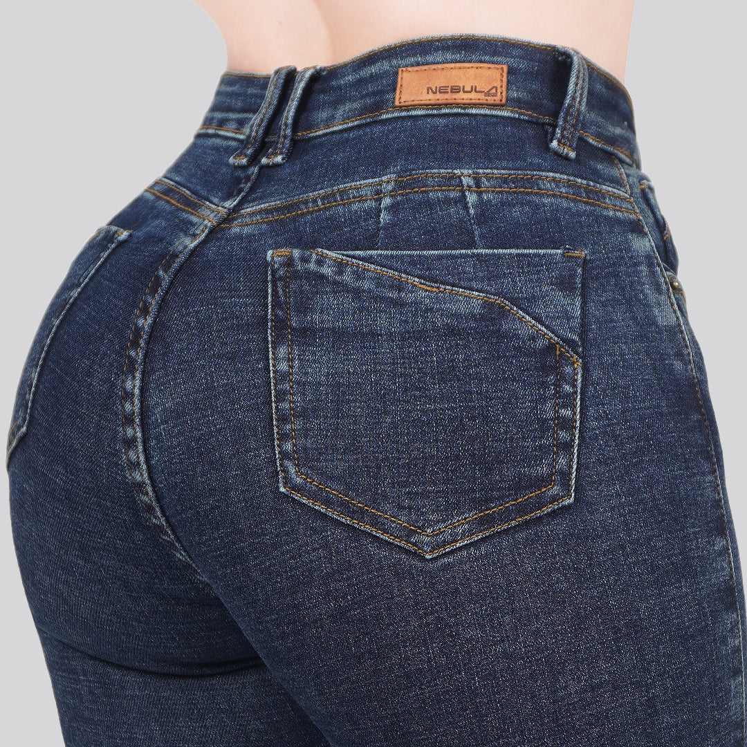 Jeans Skinny Tiro Alto 25322