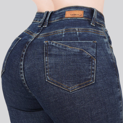 Jeans Skinny Tiro Alto 25322
