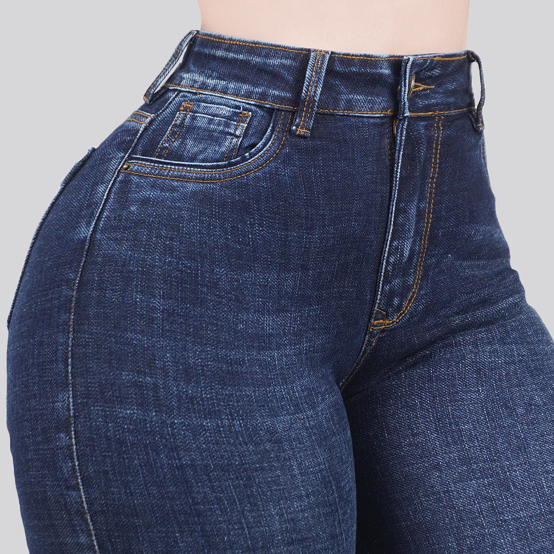 Jeans Skinny Tiro Alto 25400