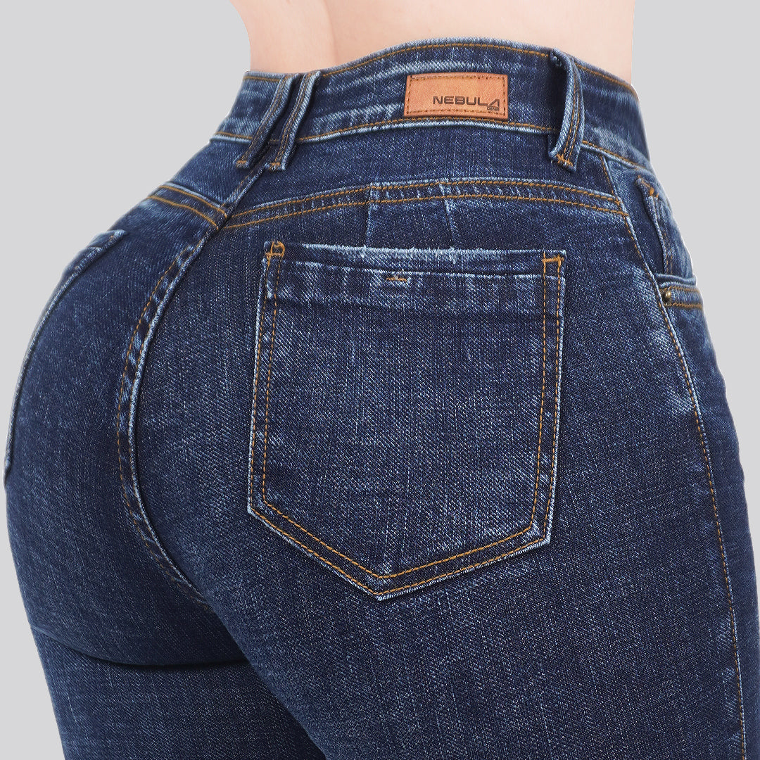 Jeans Skinny Tiro Alto 25400