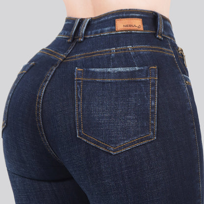 Jeans Skinny Tiro Alto 25401
